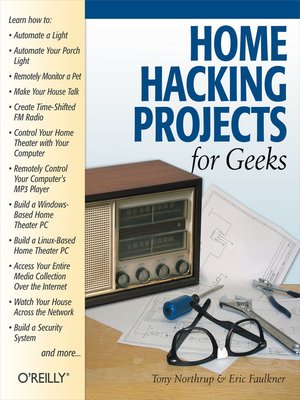 cover image of Home Hacking Projects for Geeks